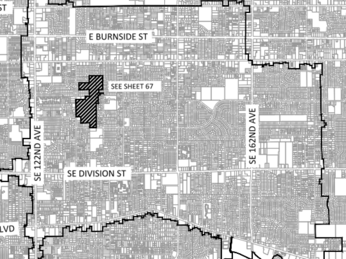 Official TIF boundary - focus on Centennial